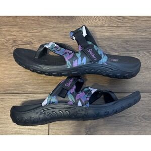 skechers slip on womens 11 Sandals Walking Comfort NWOB